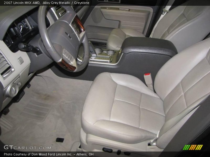 Alloy Grey Metallic / Greystone 2007 Lincoln MKX AWD