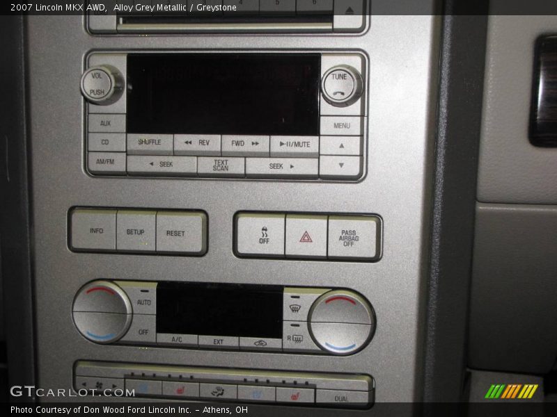 Alloy Grey Metallic / Greystone 2007 Lincoln MKX AWD