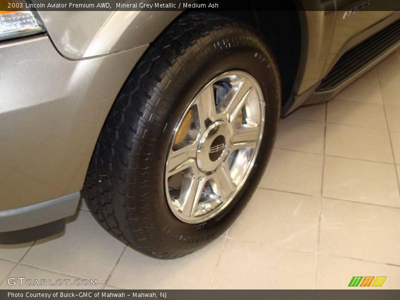 Mineral Grey Metallic / Medium Ash 2003 Lincoln Aviator Premium AWD