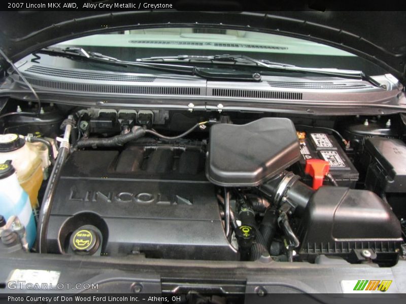 Alloy Grey Metallic / Greystone 2007 Lincoln MKX AWD