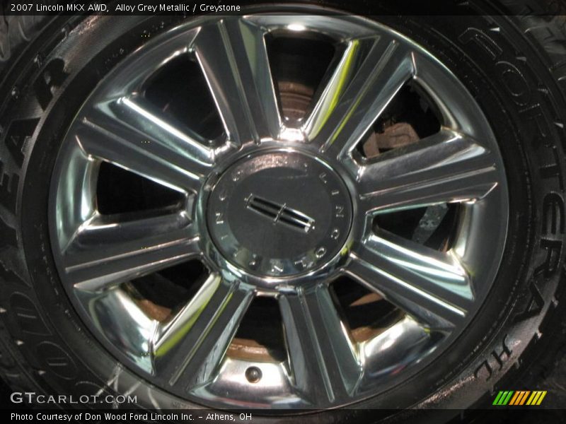 Alloy Grey Metallic / Greystone 2007 Lincoln MKX AWD