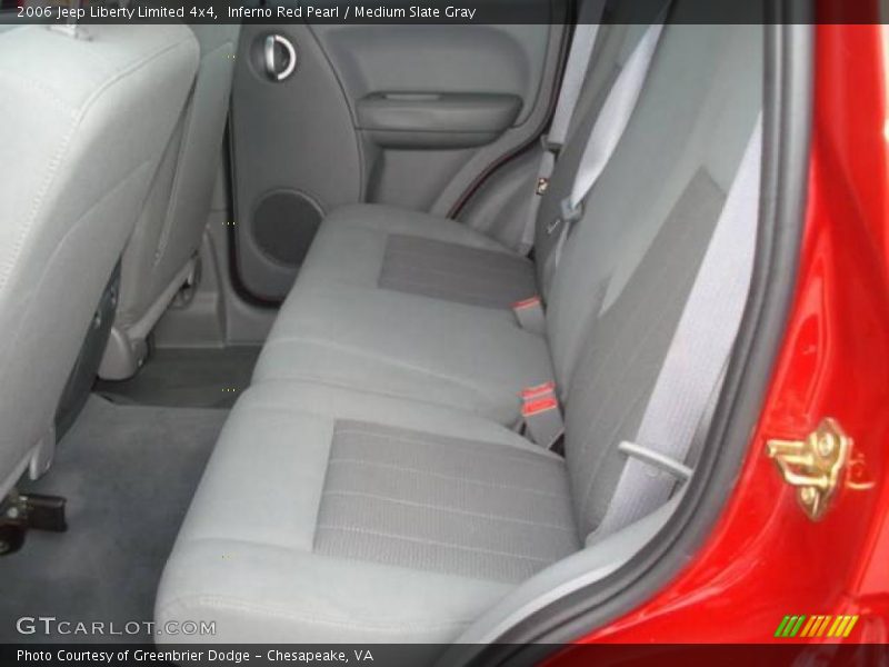 Inferno Red Pearl / Medium Slate Gray 2006 Jeep Liberty Limited 4x4