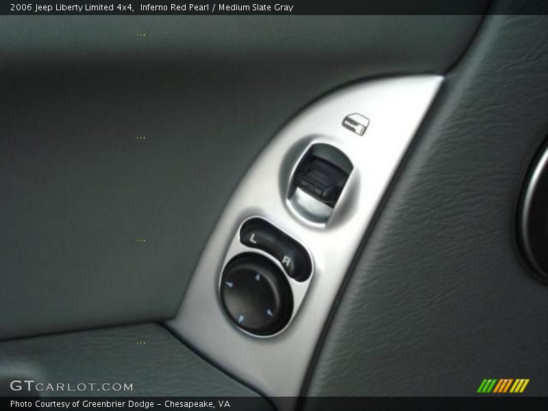 Inferno Red Pearl / Medium Slate Gray 2006 Jeep Liberty Limited 4x4
