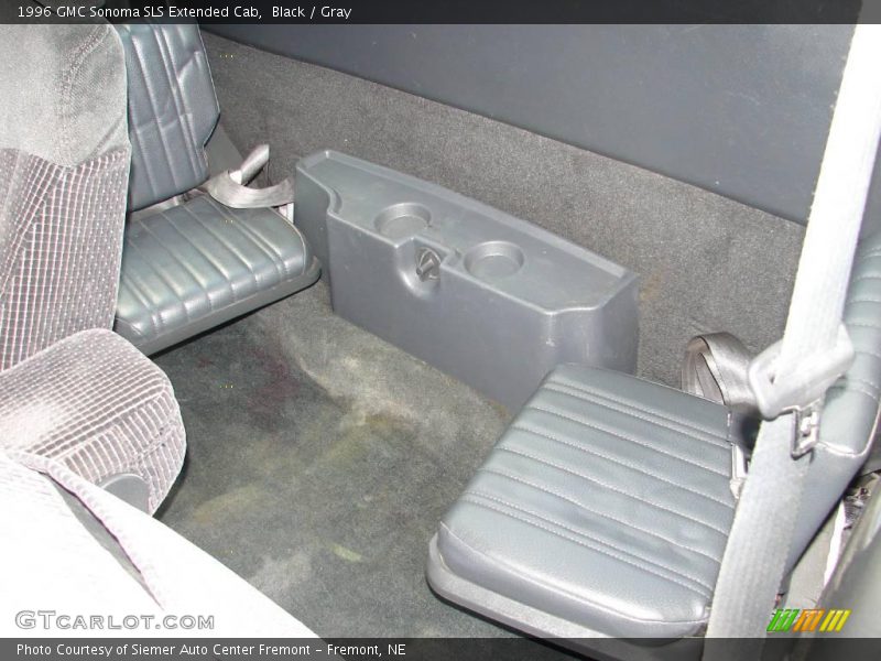 Black / Gray 1996 GMC Sonoma SLS Extended Cab
