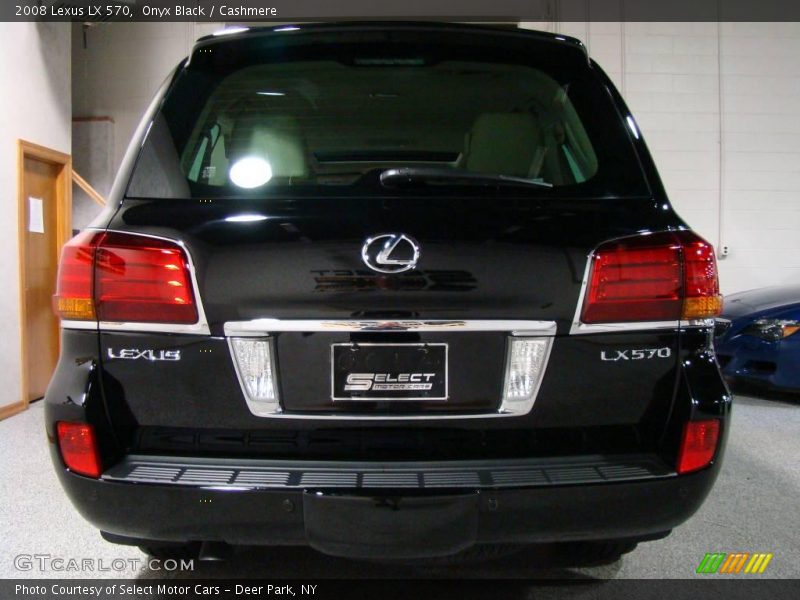 Onyx Black / Cashmere 2008 Lexus LX 570
