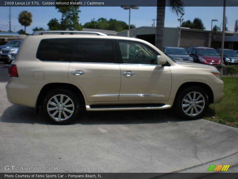 Golden Almond Metallic / Cashmere 2009 Lexus LX 570