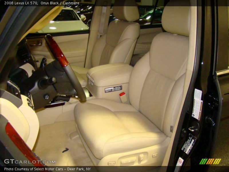 Onyx Black / Cashmere 2008 Lexus LX 570