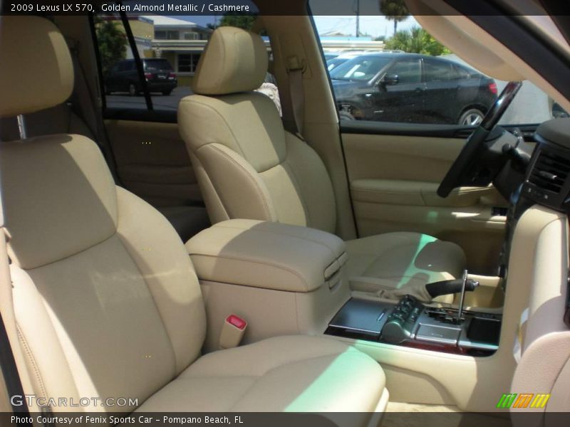 Golden Almond Metallic / Cashmere 2009 Lexus LX 570