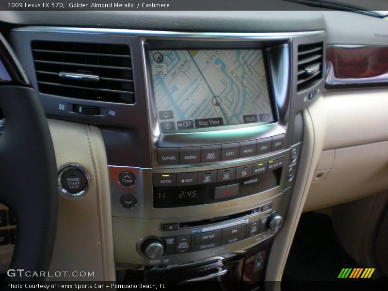 Golden Almond Metallic / Cashmere 2009 Lexus LX 570