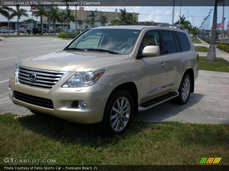 Golden Almond Metallic / Cashmere 2009 Lexus LX 570