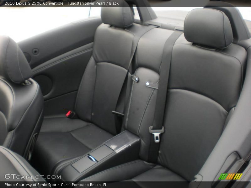 Tungsten Silver Pearl / Black 2010 Lexus IS 250C Convertible