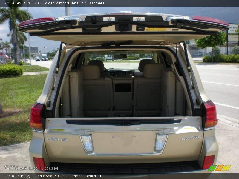 Golden Almond Metallic / Cashmere 2009 Lexus LX 570
