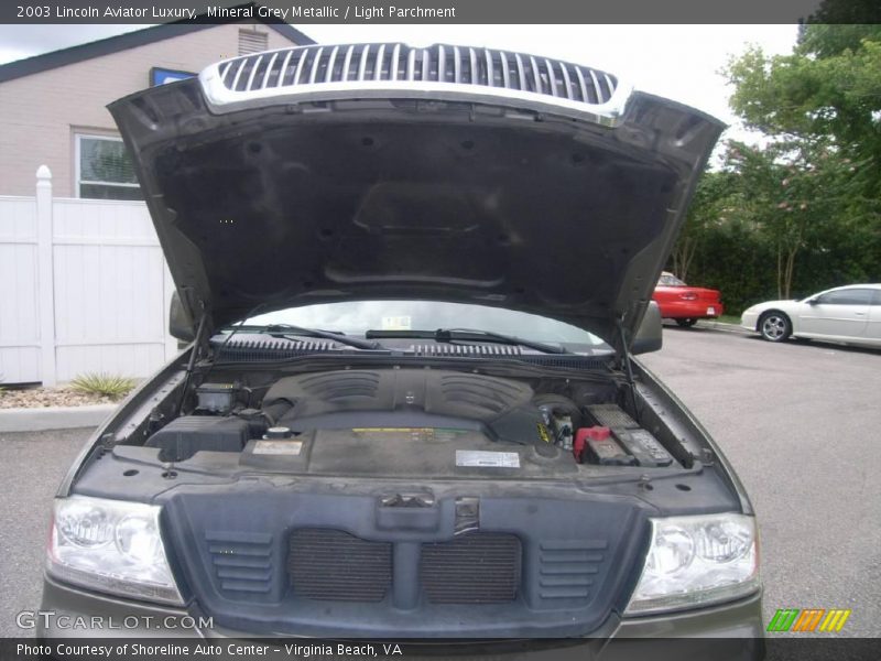 Mineral Grey Metallic / Light Parchment 2003 Lincoln Aviator Luxury