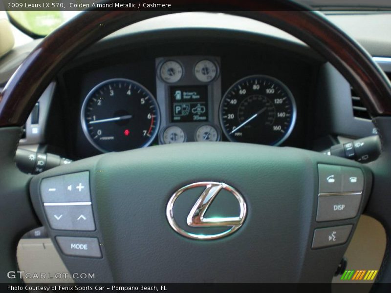 Golden Almond Metallic / Cashmere 2009 Lexus LX 570