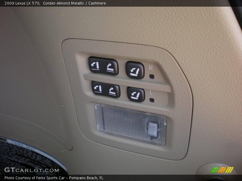 Golden Almond Metallic / Cashmere 2009 Lexus LX 570