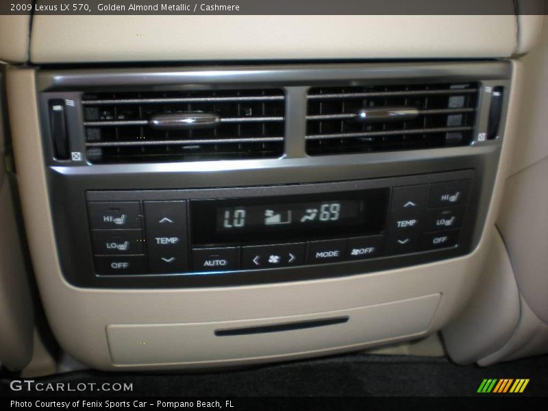 Golden Almond Metallic / Cashmere 2009 Lexus LX 570