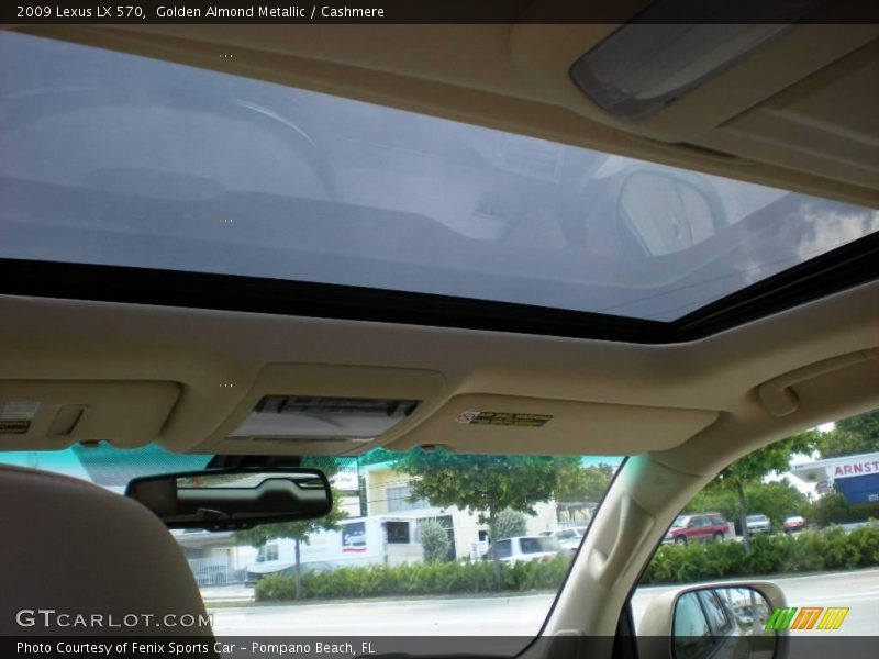 Golden Almond Metallic / Cashmere 2009 Lexus LX 570
