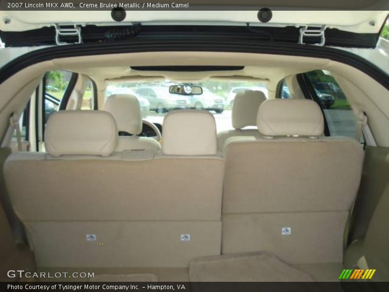 Creme Brulee Metallic / Medium Camel 2007 Lincoln MKX AWD