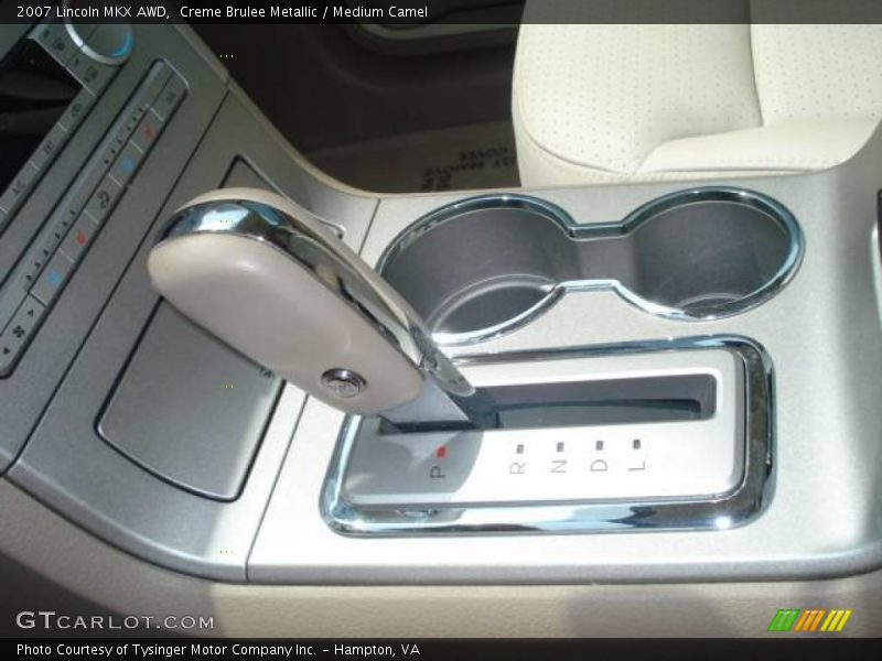 Creme Brulee Metallic / Medium Camel 2007 Lincoln MKX AWD