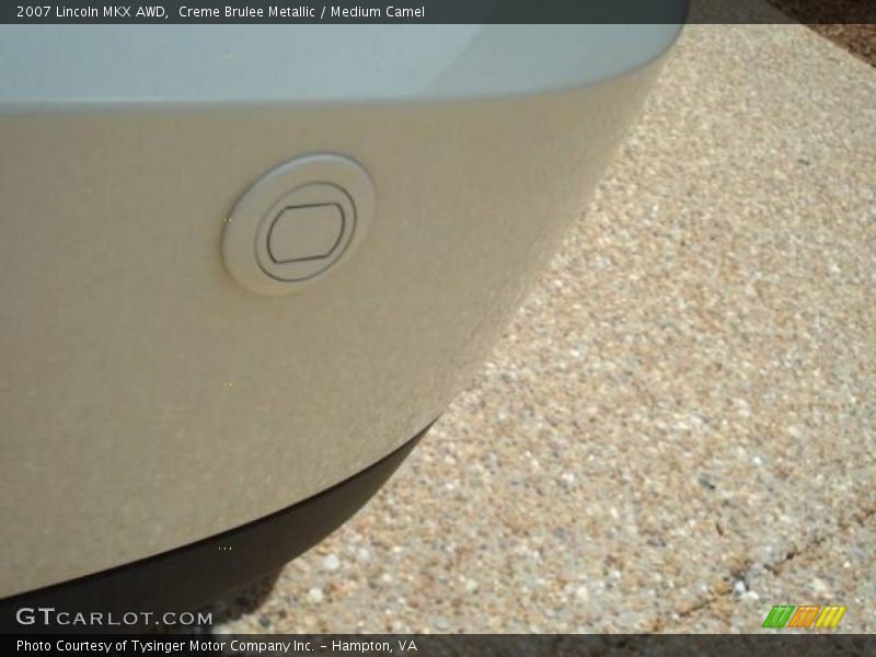 Creme Brulee Metallic / Medium Camel 2007 Lincoln MKX AWD