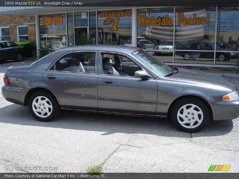 Moonlight Gray / Gray 2000 Mazda 626 LX