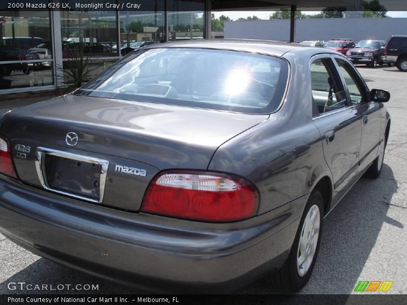 Moonlight Gray / Gray 2000 Mazda 626 LX