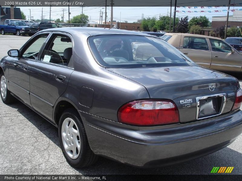 Moonlight Gray / Gray 2000 Mazda 626 LX