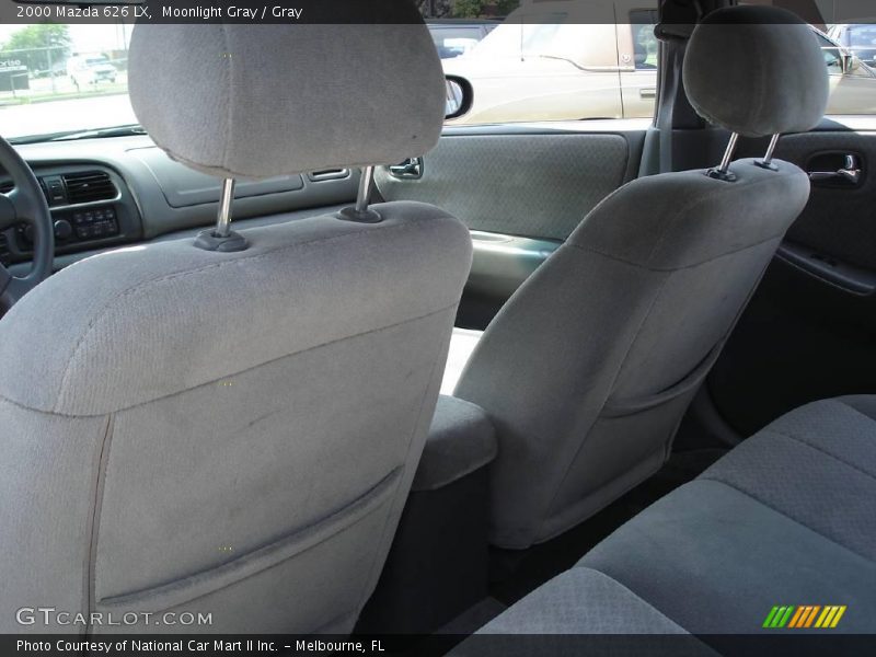 Moonlight Gray / Gray 2000 Mazda 626 LX