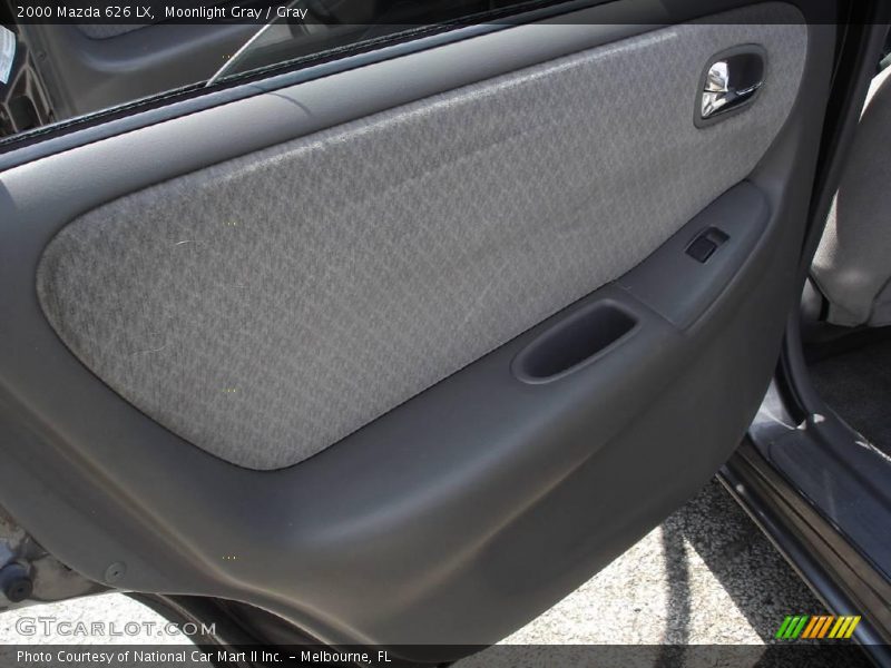 Moonlight Gray / Gray 2000 Mazda 626 LX