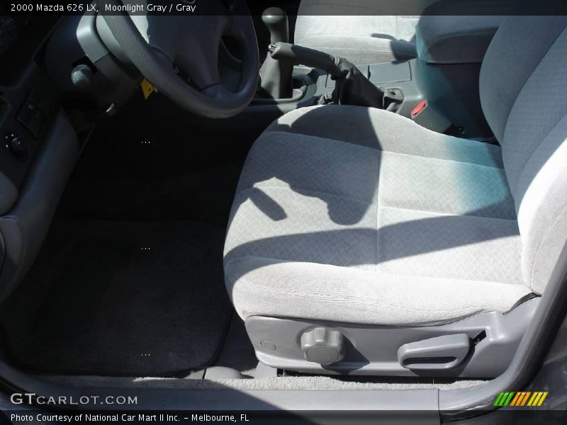 Moonlight Gray / Gray 2000 Mazda 626 LX