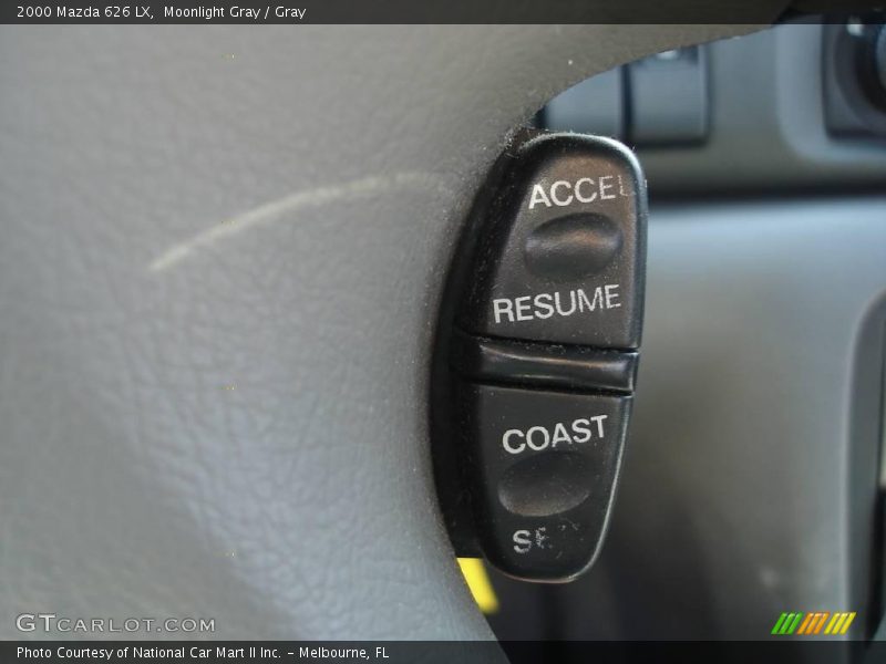 Moonlight Gray / Gray 2000 Mazda 626 LX