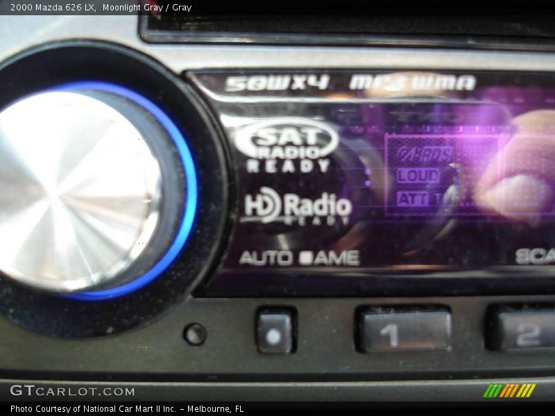 Moonlight Gray / Gray 2000 Mazda 626 LX