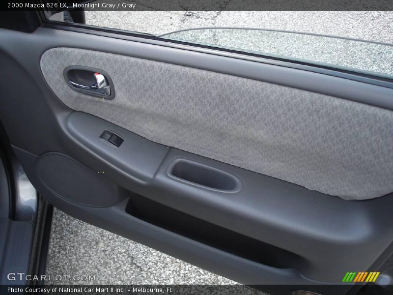 Moonlight Gray / Gray 2000 Mazda 626 LX