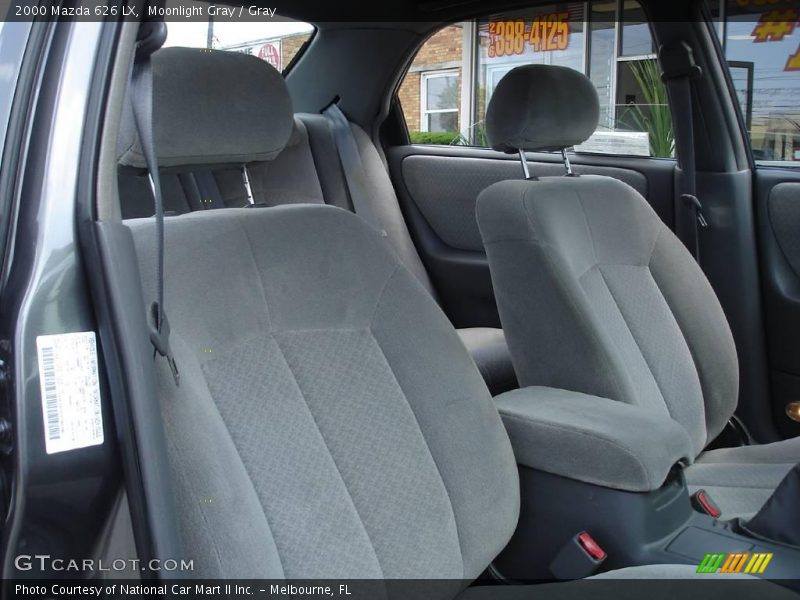 Moonlight Gray / Gray 2000 Mazda 626 LX