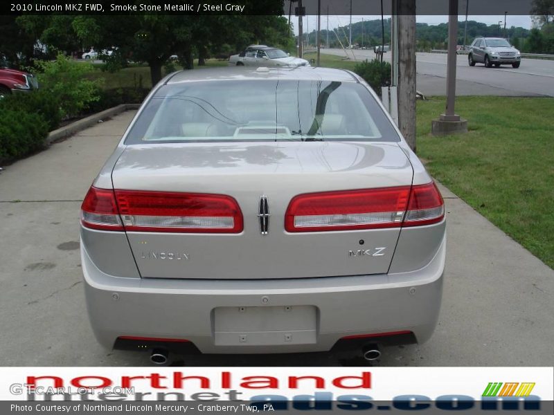Smoke Stone Metallic / Steel Gray 2010 Lincoln MKZ FWD