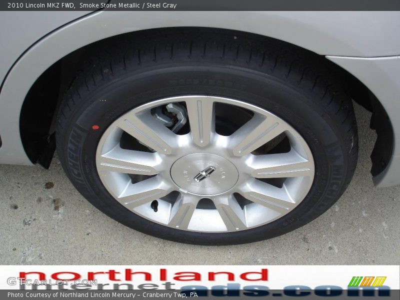 Smoke Stone Metallic / Steel Gray 2010 Lincoln MKZ FWD