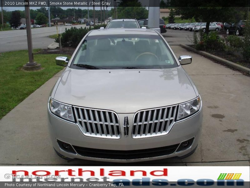 Smoke Stone Metallic / Steel Gray 2010 Lincoln MKZ FWD
