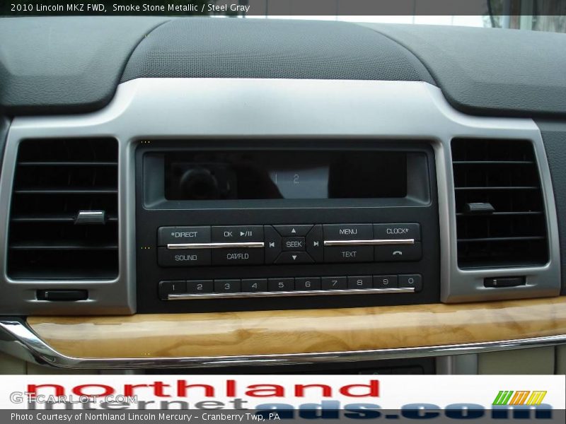 Smoke Stone Metallic / Steel Gray 2010 Lincoln MKZ FWD