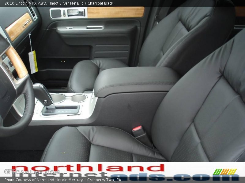 Ingot Silver Metallic / Charcoal Black 2010 Lincoln MKX AWD