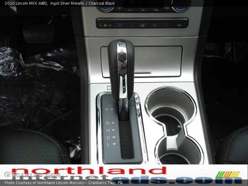 Ingot Silver Metallic / Charcoal Black 2010 Lincoln MKX AWD