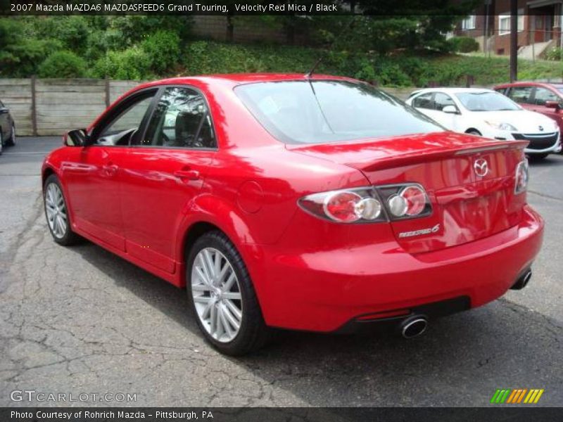 Velocity Red Mica / Black 2007 Mazda MAZDA6 MAZDASPEED6 Grand Touring