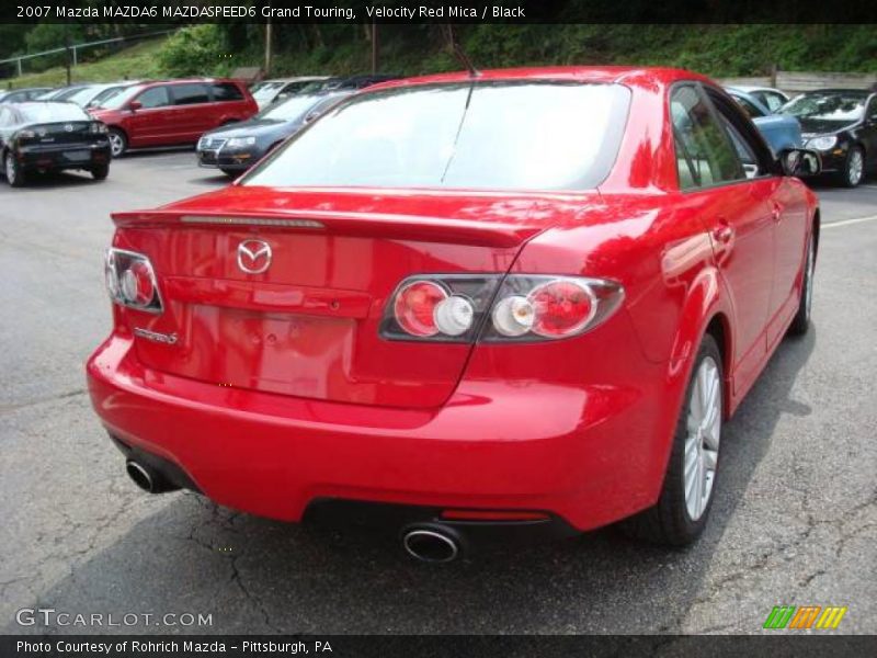 Velocity Red Mica / Black 2007 Mazda MAZDA6 MAZDASPEED6 Grand Touring