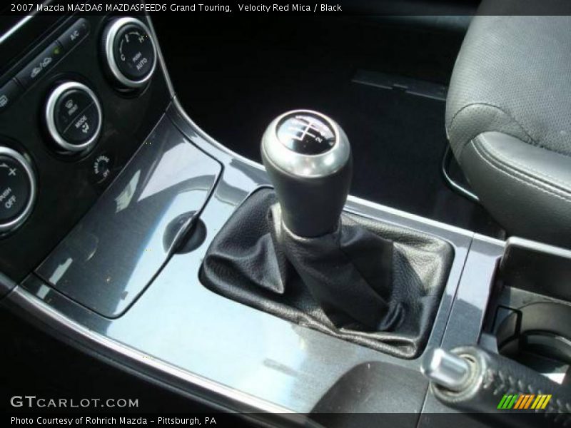 Velocity Red Mica / Black 2007 Mazda MAZDA6 MAZDASPEED6 Grand Touring
