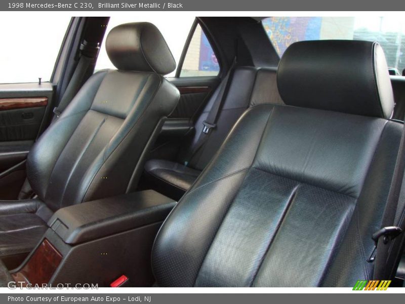 Brilliant Silver Metallic / Black 1998 Mercedes-Benz C 230