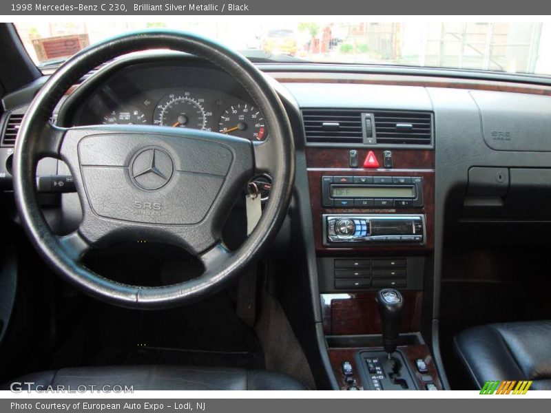 Brilliant Silver Metallic / Black 1998 Mercedes-Benz C 230