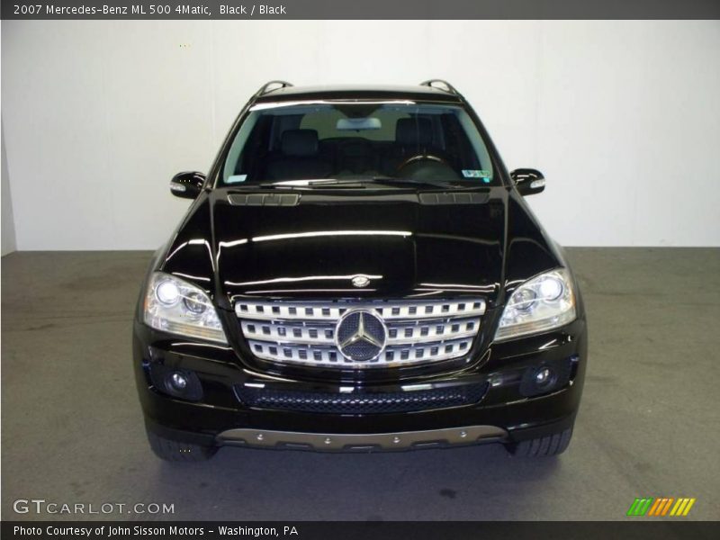 Black / Black 2007 Mercedes-Benz ML 500 4Matic