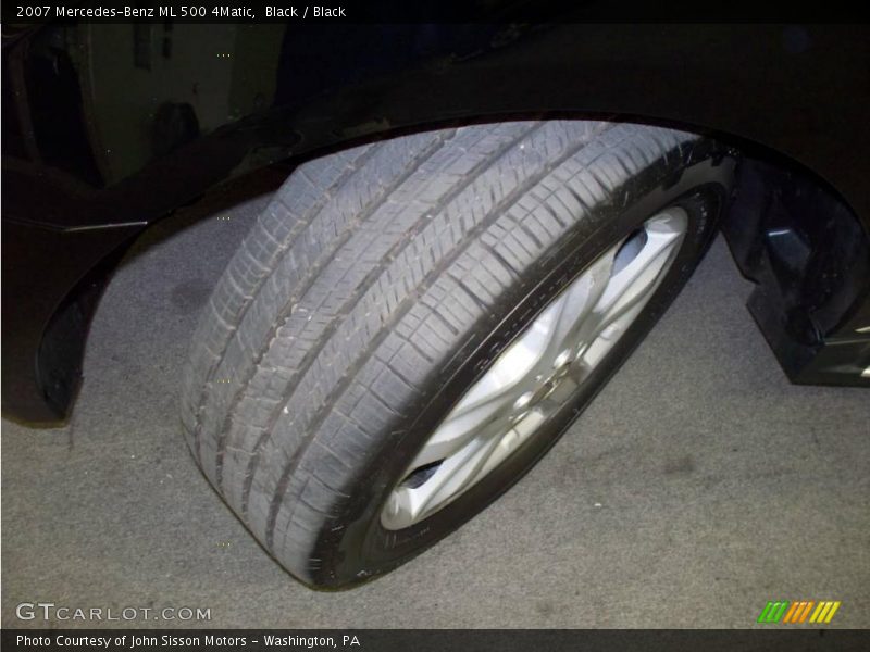 Black / Black 2007 Mercedes-Benz ML 500 4Matic