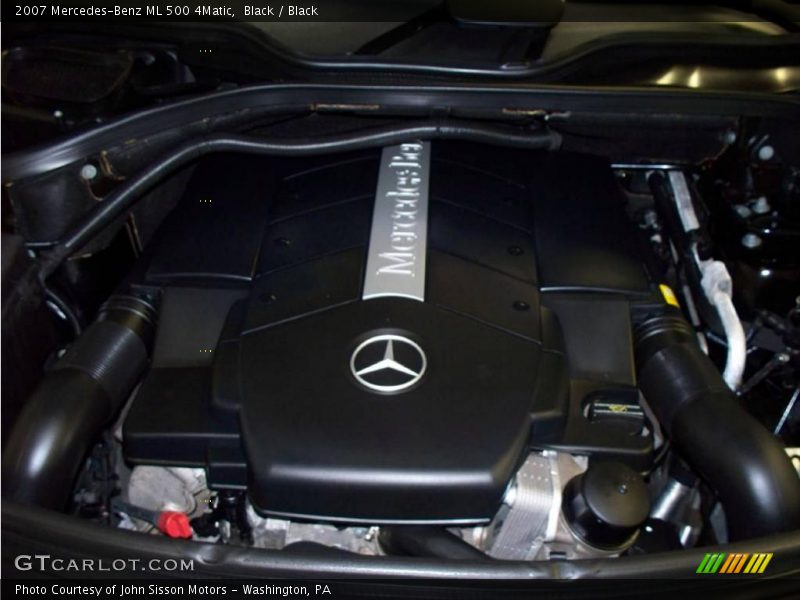 Black / Black 2007 Mercedes-Benz ML 500 4Matic