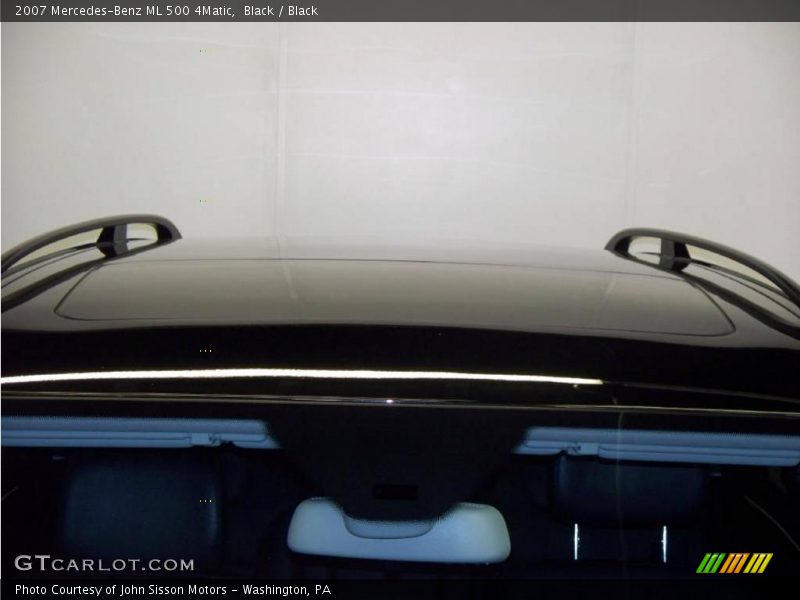 Black / Black 2007 Mercedes-Benz ML 500 4Matic