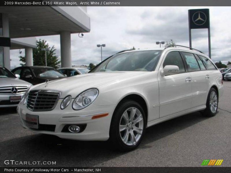 Arctic White / Cashmere 2009 Mercedes-Benz E 350 4Matic Wagon